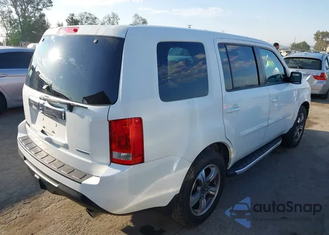 2015 Honda Pilot Se from USA, damaged, VIN 5FNYF3H34FB006878